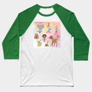 Kids' Favorites from Cartoons Baseball T-Shirt